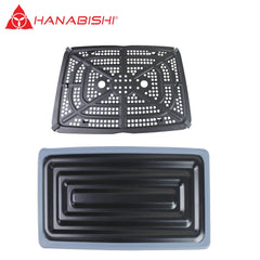 Hanabishi by Winland 10.5L Digital Dual Air Fryer 10 Cooking Program Functions 2400W-HDAIRFRY-105SS