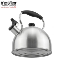 Masflex by Winland Induction Whistling Kettle Stainless Steel Satin Finish