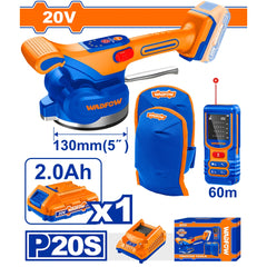 Wadfow P20S/20V Lithium-Ion Cordless Tile Vibration Machine Combo Kit (WCT)