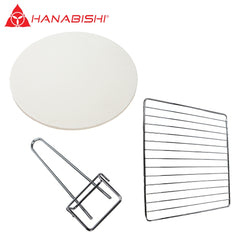 Hanabishi by Winland Pizza Oven Toaster 12L Capacity with Temperature Control 1600W HPZ0T-12INCH