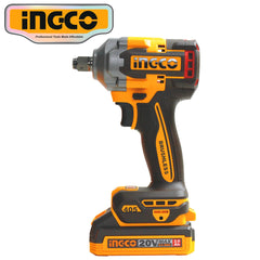 Ingco by Winland P20S/20V Lithium-ion Brushless AI Impact Wrench 1/2" 405N.m ING- CT