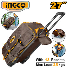 Ingco by Winland 27" Wheeled Tool Bag ING-HT