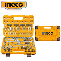 Ingco by Winland 201pcs 1/4", 3/8" and 1/2" Socket Set HKTS082016 ING-HT