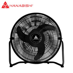 Hanabishi by Winland 16" Industrial Floor Fan HIFF-1600BLK