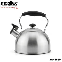 Masflex by Winland Induction Whistling Kettle Stainless Steel Satin Finish
