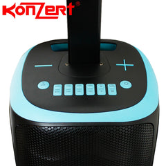 Konzert by Winland Portable Column Party box Speaker w/ Wireless Microphone 3800w - DISCO ROBO 602