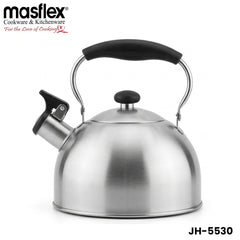 Masflex by Winland Induction Whistling Kettle Stainless Steel Satin Finish