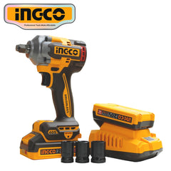 Ingco by Winland P20S/20V Lithium-ion Brushless AI Impact Wrench 1/2" 405N.m ING- CT