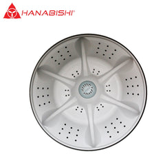 Hanabishi by Winland Twin Tub Washing Machine Anti-Winding 9kg Capacity with Dryer HWM590GRY