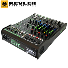 Kevler by Winland Professional 6-Channel Mixer Audio MTX-6