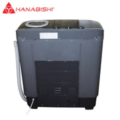 Hanabishi by Winland 7kg Twin Tub Washing Machine Stone Series Anti-rat Bottom 340W Wash/135W Spin
