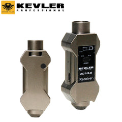 Kevler by Winland Professional UHF Dual Transmitter Wired to Wireless Microphone Converter Phantom 4