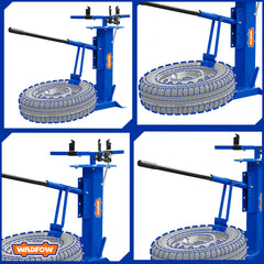 Wadfow Portable Manual Tire Changer Base 41"(1040mm)/14"(355mm) WQT1A01