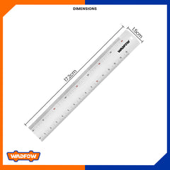 Wadfow Stainless Steel Ruler 6 Inches WRU1315