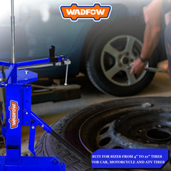 Wadfow Portable Manual Tire Changer Base 41"(1040mm)/14"(355mm) WQT1A01