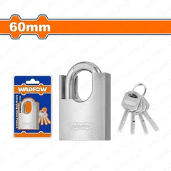 Wadfow Anti-Intrusion Prying Steel Padlock 40mm-70mm With 4 Iron Keys WAD-HT