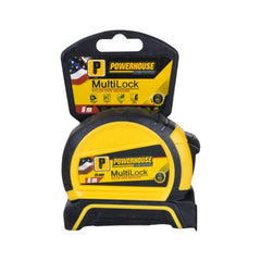 Powerhouse Steel MULTI-LOCK Measuring Tape Meter Metro Measure 3M | 5M | 8M
