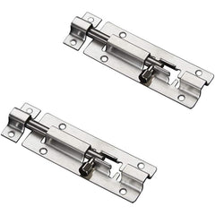 PowerHouse Stainless Barrel Bolt with Screw 2 Inches - 6 Inches PH-SBBS