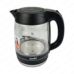 Eureka by Winland 1.8 Liter Electric Kettle Glass with LED | Water Heater EKH-1.8 GLED
