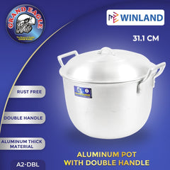Grand Eagle by Winland Cookware Thick Aluminum Large Kaldero with Double Handle Pot Kitchenware