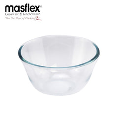 Masflex by Winland Borosilicate Glass Mixing Bowl Suitable for Microwave and Freezer
