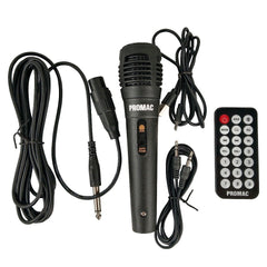 Promac by Winland 8inches Portable Party Speaker BT, USB, TF, FM, Radio, AUX Input PS-X80J