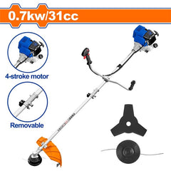 Wadfow by Winland Gasoline Grass Trimmer and Brush Cutter Lawn Mower (WPT)