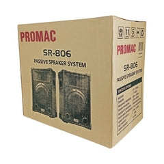 Promac by Winland 8inches Outdoor Passive Speaker System 150W-8 ohms SOLD by PAIR SR-806