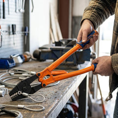 Wadfow Wire Rope Crimping Pliers 24" with Drop Forged & Heat Treated Jaws Forging