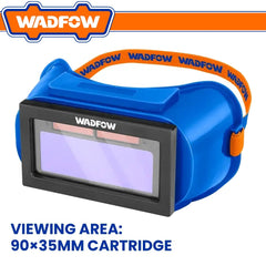 Wadfow Auto-Darkening Welding Goggle ( Eyeglass/Face ) Protector WWA2800 (WHT)