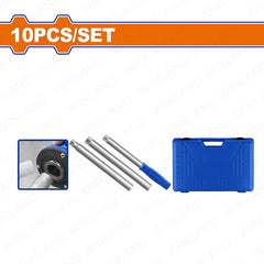Wadfow Set of 10-pieces Pipe Threading Kit WJK1D91 (WHT)