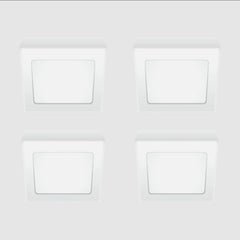 Firefly by Winland Basic Series 4-LED Square Surface Slim Downlight Value Pack