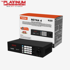 Platinum Reyna 4 Karaoke Player | Professional Karaoke System with Platinum Link App, Treble & Bass Controls, and Song Recording
