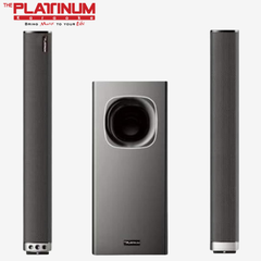 Platinum Karaoke M50 Sound Bar | 120W Sound System with Subwoofer, Dual Tower Speakers, Bluetooth, and EQ Presets