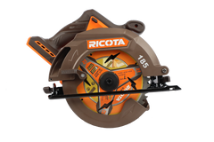 Ricota E25X Brushless Cordless Circular Saw 25V 1pcs 185MM Battery and Charger Sold Separately