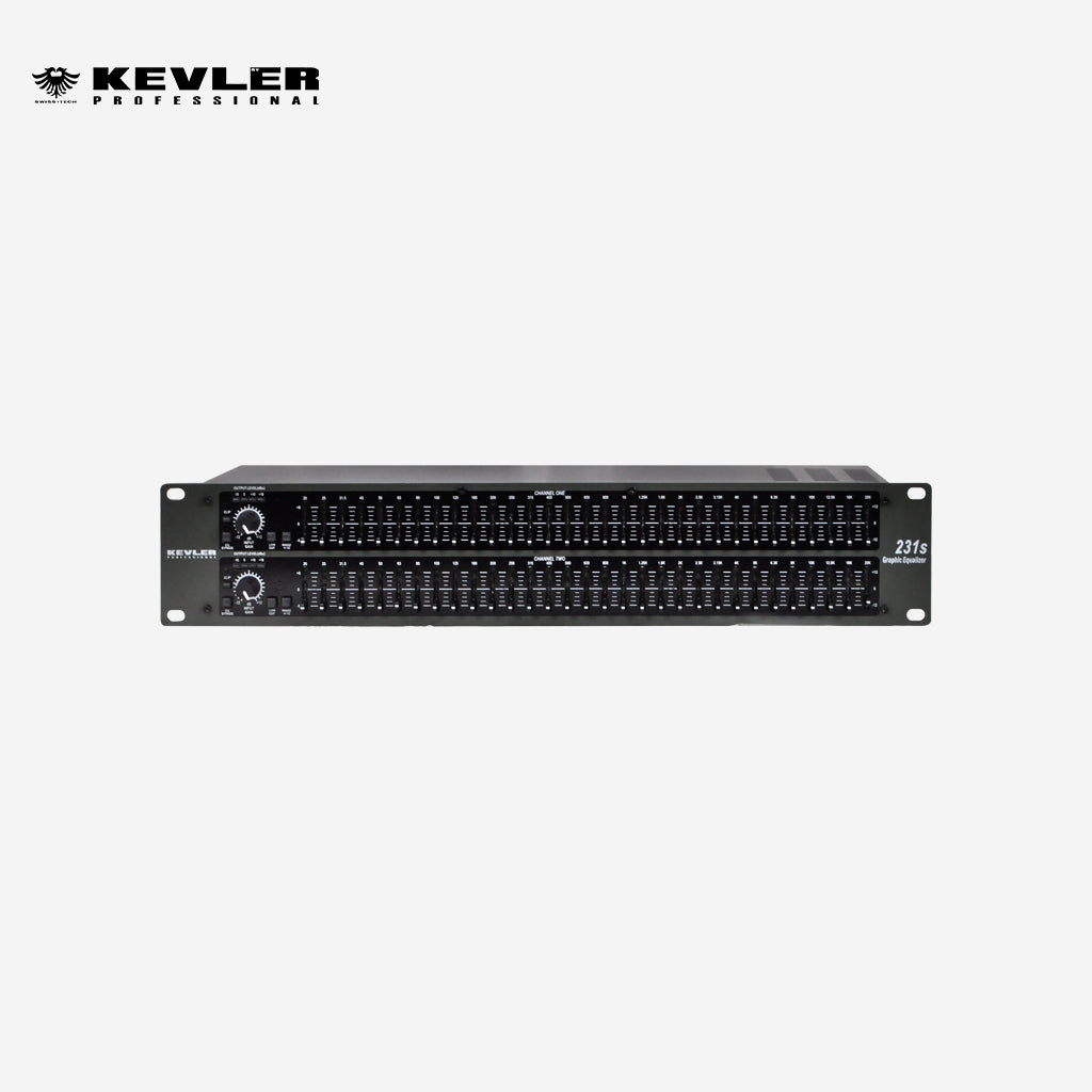 Kevler 231s Dual 31 Band Graphic Equalizer