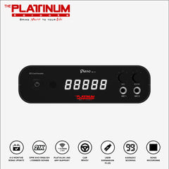 Platinum Piano V1.6 Karaoke Player | Portable HD Karaoke System with 23K Licensed Songs, Micro SD Storage & App Support