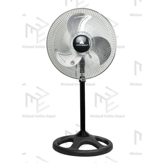 Hanabishi by Winland Strong Wind 16" Industrial Stand Fan Electric Fan HISF-160 HISF160