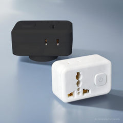 Royu by Winland Universal Adapter (International + Flat Pin Outlets Adapter ) (250V / 10A) REDPL126