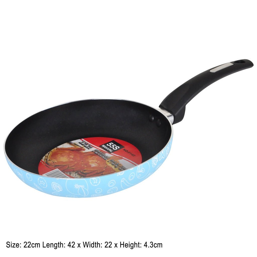 555 22cm Non - stick Frying Pan Forged Aluminum Cookware 0142 - Winland Depot