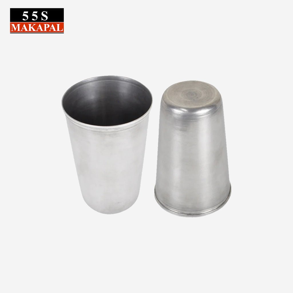 555 4 inch Stainless Steel Drinking Glass 1PIECE PER ORDER 0980 - Winland Depot