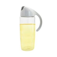Masflex 500 ml Capacity Glass Oil Bottle W/ Plastic Lid Modern and Unique Design QM-170