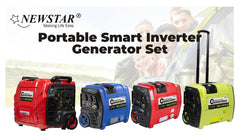 NEWSTAR by Winland Smart Inverter Generator 4.2KW Max/ 13L/ 10A,8A / 212cm Displacement NIG-4500SE