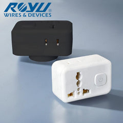 Royu by Winland Universal Adapter (International + Flat Pin Outlets Adapter ) (250V / 10A) REDPL126