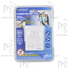 NEWSTAR Original NWP-249Q/W PIR Sensor Door Chime / Alarm *WINLAND*
