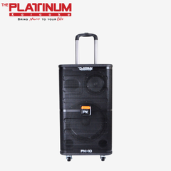 Platinum Original Portable Built-In Karaoke Trolley Speaker with Thousands songs PK-10