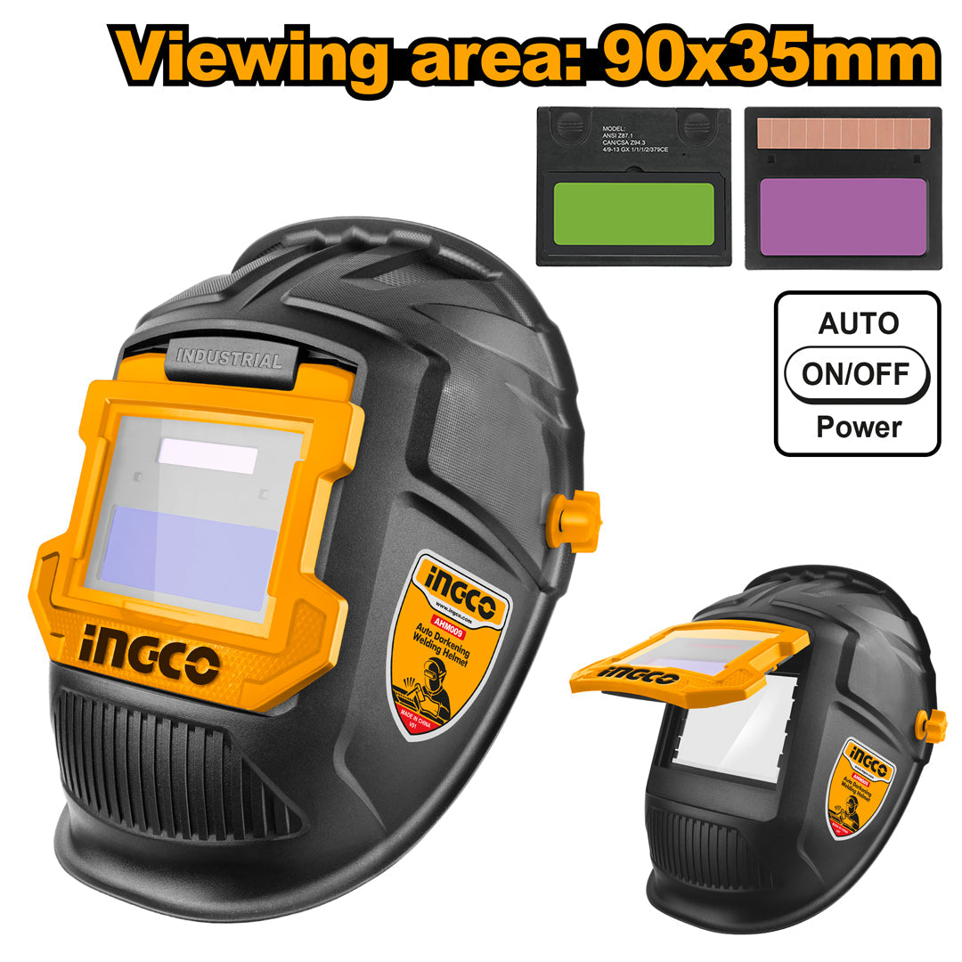 Ingco Auto Darkening Welding Helmet AHM009