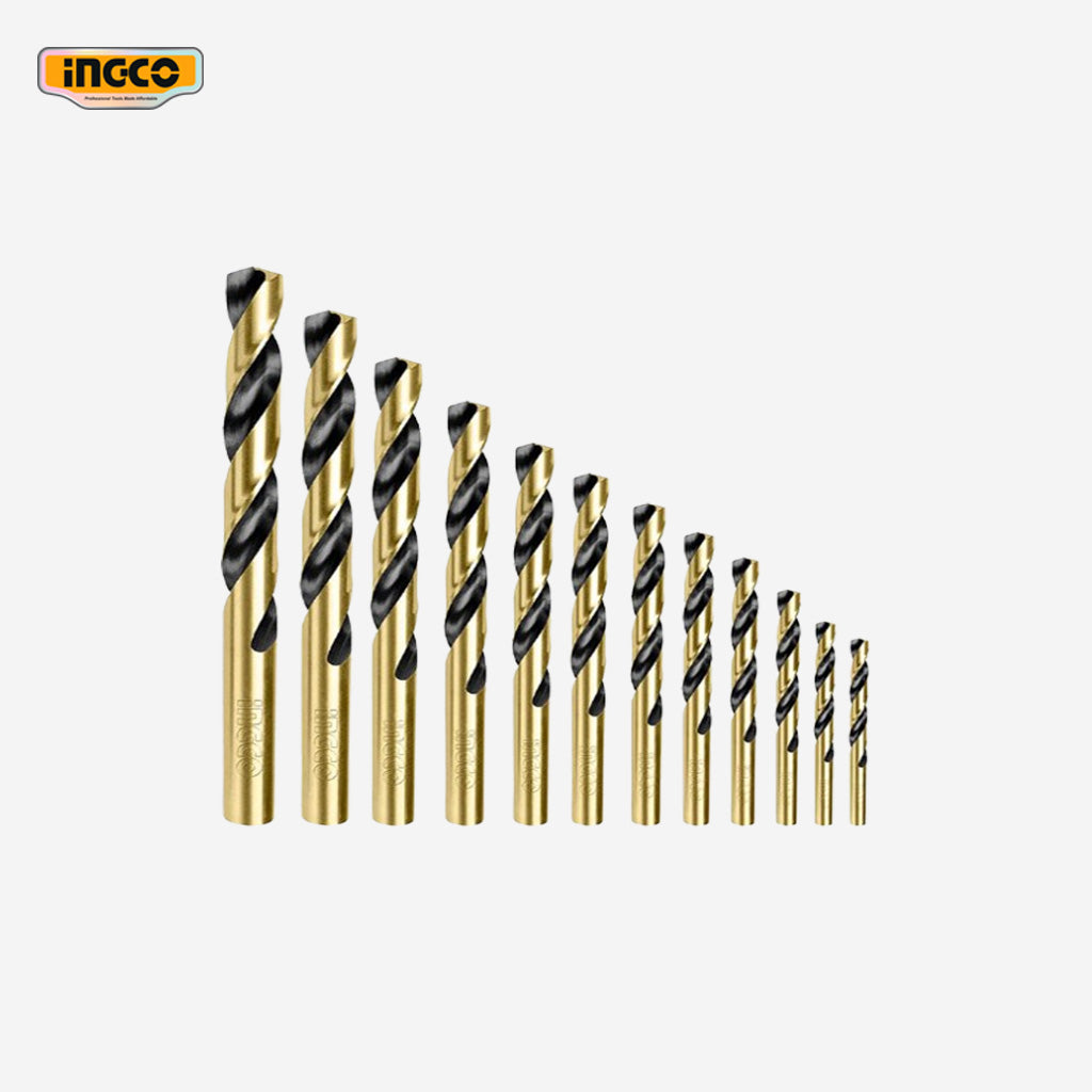 Ingco Ingco 19pcs HSS/Metal Twist Drill Bits Set AKDB9190 ING-HT