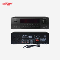 Konzert 2.0 Ch 1000 Watts Karaoke Amplifier w/ USB/SD/AM/FM/AUX/MIC Input AR-802A+ AR-802