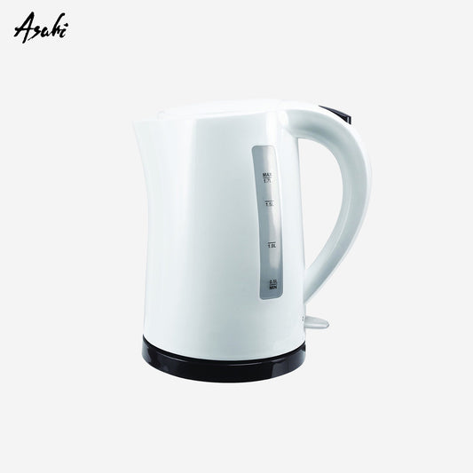 Asahi 1.7L Cordless Electric Kettle Stainless Steel Heating Plate AS-EK-176(BLK)